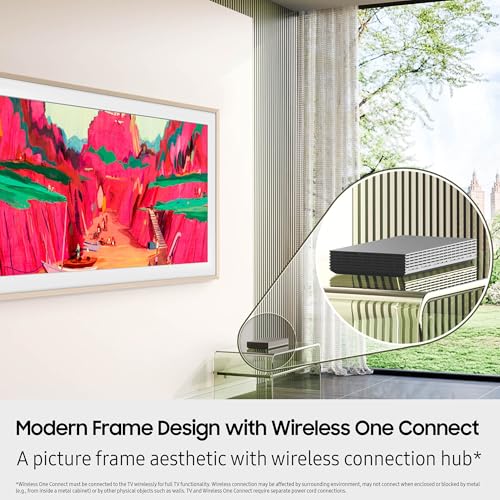 Image of Samsung QN75LS03FWFXZA 75 Inch The Frame Pro Wireless 4K Neo QLED TV with a HW-B630F B-Series Soundbar 3.1 Ch and Subwoofer with Dolby Audio (2025)