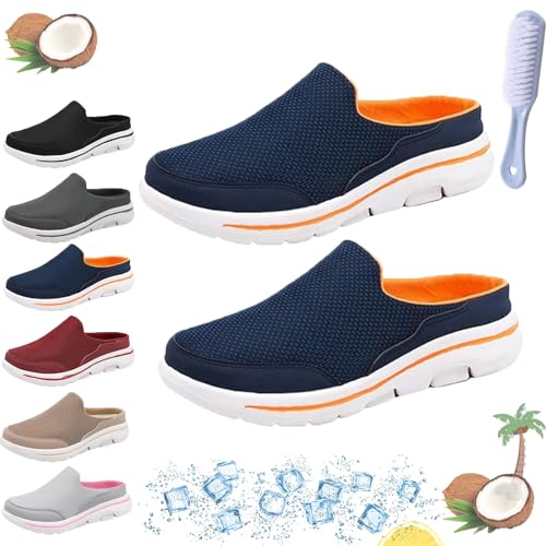 RJDJ Elsvia Men's Comfort Breathable Support Sports Sandals, Elsvia Orthopedic Shoes for Men, Meaboots Sandals for Men