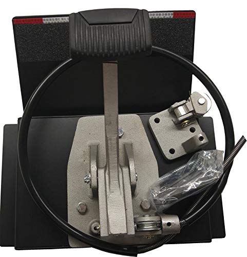 Universal Dual “Platform Brake” Set, Instructors Passenger Side Brake, School Student Drivers Ed Training Brake Pedal Set, Drill-less Design