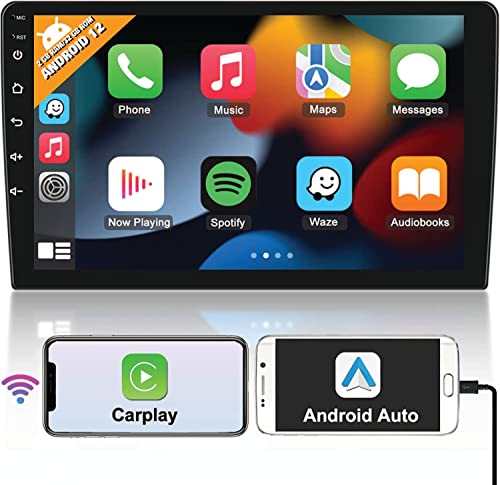 Image of AUTO SNAP 9 Inches 22cm Android 12 Gorilla Glass Wireless Car Play IPS Display Car Stereo with 2GB RAM /32 GB ROM Android Auto Quad core IPS Capacitive Touch Panel with Gorilla Glass /WiFi /GPS /Steering Wheel Connectivity /BT Compatible Hyundai New Creta