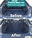 Frontpet SUV Cargo Liner for Dogs - Water-Resistant Pet Trunk Cargo Cover Mat for SUVs and Sedans with Bumper Flap Protector, Trunk Cover, Non-Slip Liner, (46
