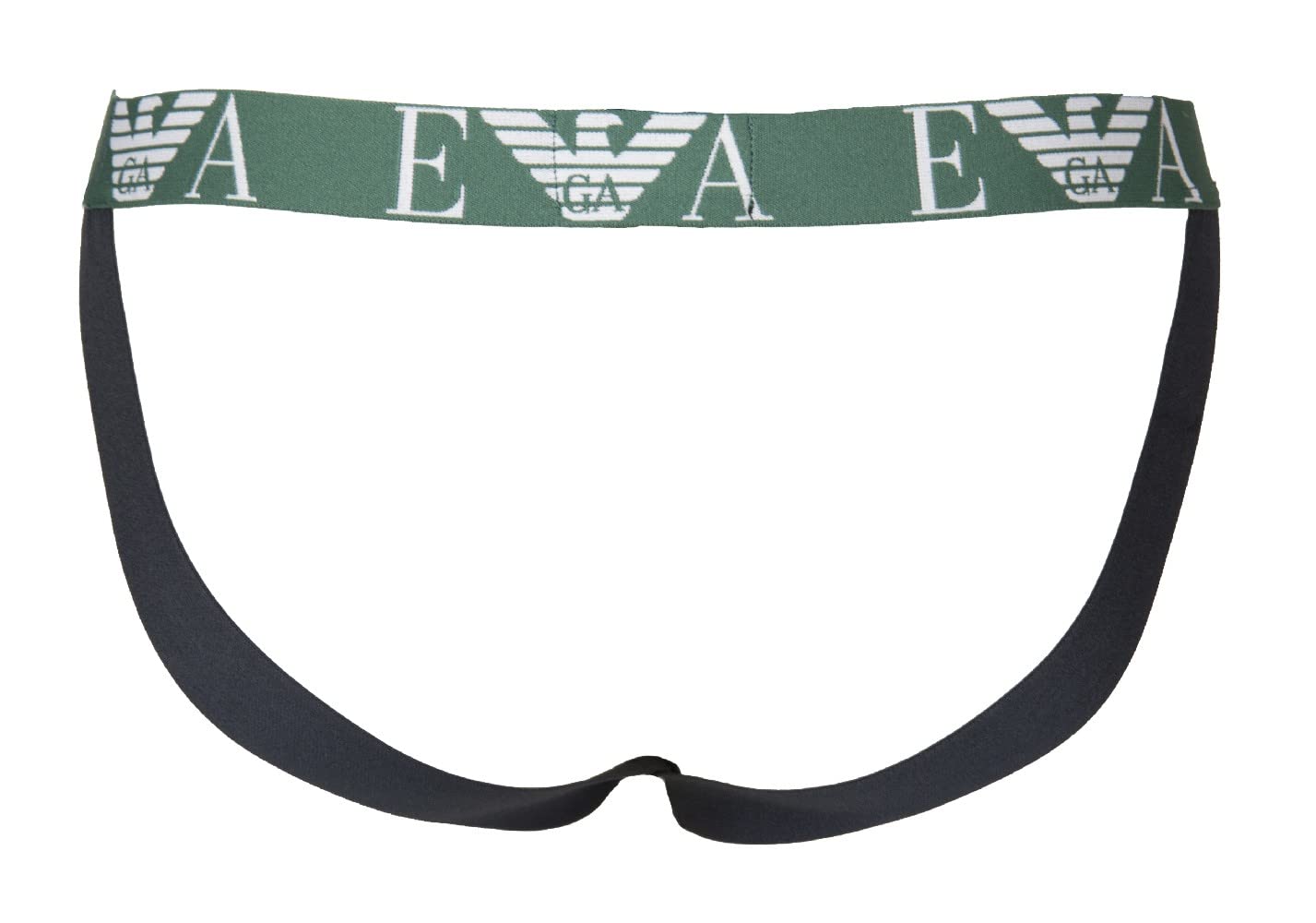 Emporio Armani Jockstrap - Suspensorio - Pack de 2 calzoncillos para hombre, elástico, a la vista, artículo 111932, 3R715, Jockstrap