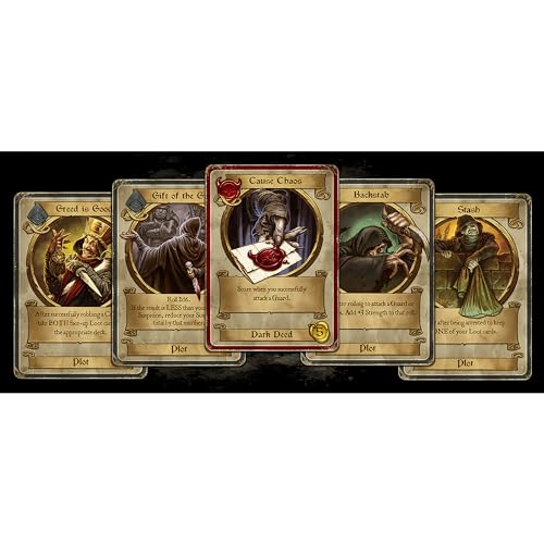 Dark Deeds juego de mesa estratégico, 2-5 jugadores, 14+ años miniatura 4