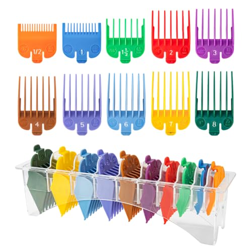 Clipper Guards Set for Most Wahl Clippers with Holder...