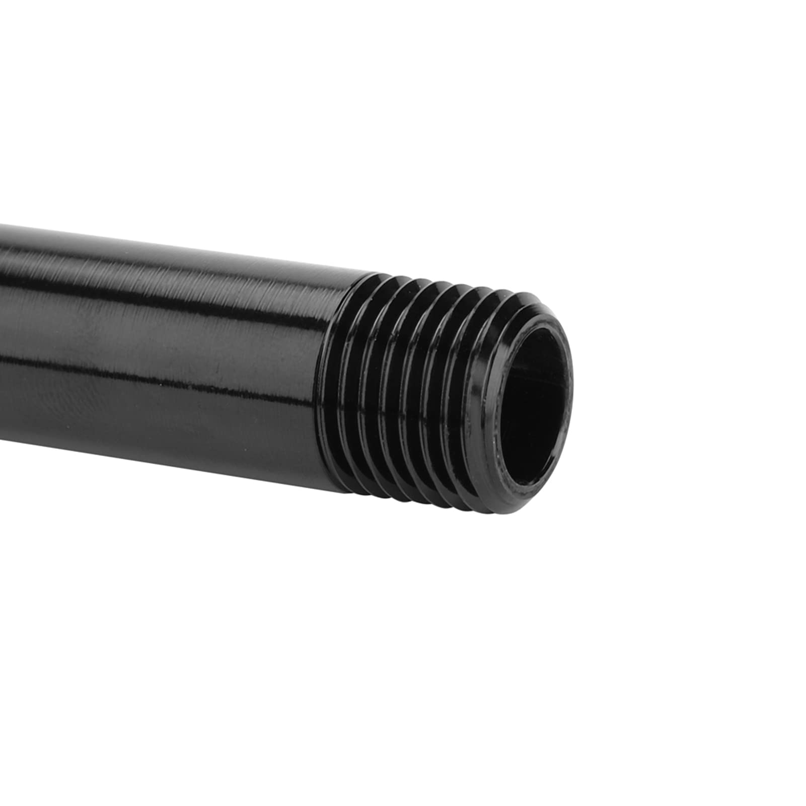 Yosoo Health Gear Piasta przedniego koła rowerowego, oś wtykowa 15 x 100 – wał rurowy ze stopu aluminium do widelca górskiego (148 mm, czarny)