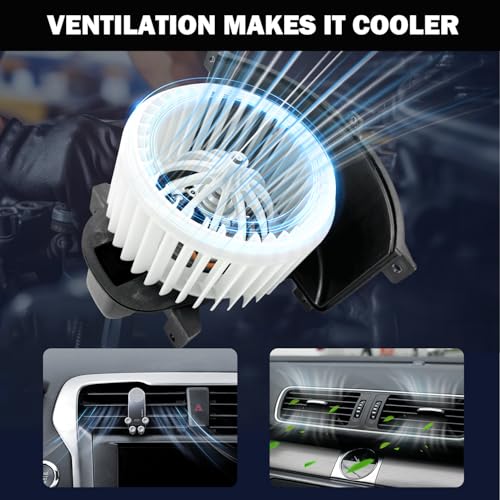 Image of 700262 AC Heater Blower Motor Fan Assembly Fit for Audi q7 2007-2015 ，for Volkswagen Touareg 2004-2010 4L1820021B, 7L0820021Q