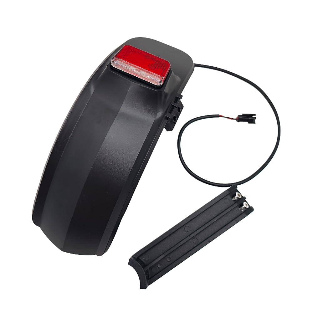 Kit de fendre arrière original avec taillight Applicable à JOYOR S5 S8 S10 Scooter électrique pare-boues arrière avec pièces de remplacement de support d'installation