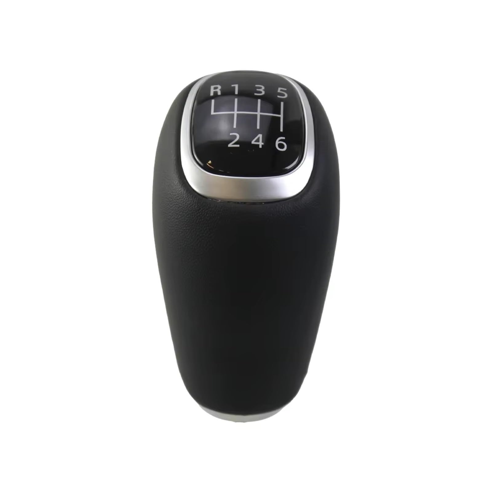 Qwqaab 6 Speed Manual Gear Knob For Kia For Sportage For Venga For Rio 2016-2019 43711-H8300 Black Manual Gear Shift Knob