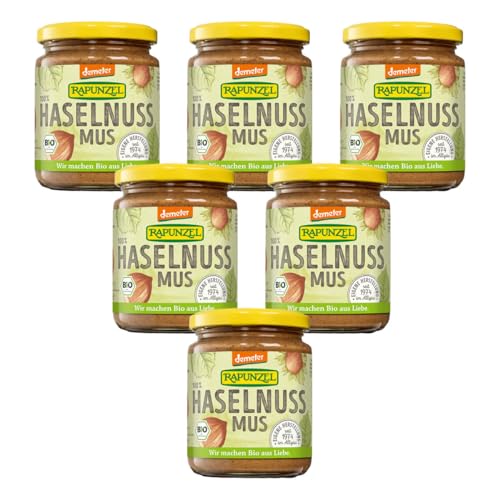 Rapunzel - Haselnussmus - 0,25 kg - 6er Pack