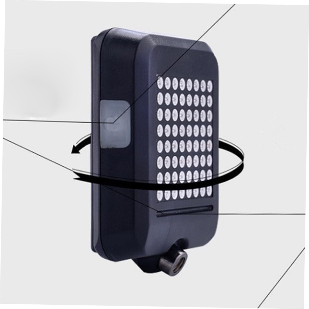 Feu Arrière Vélo LED Intelligent Clignotant et Signal de Freinage