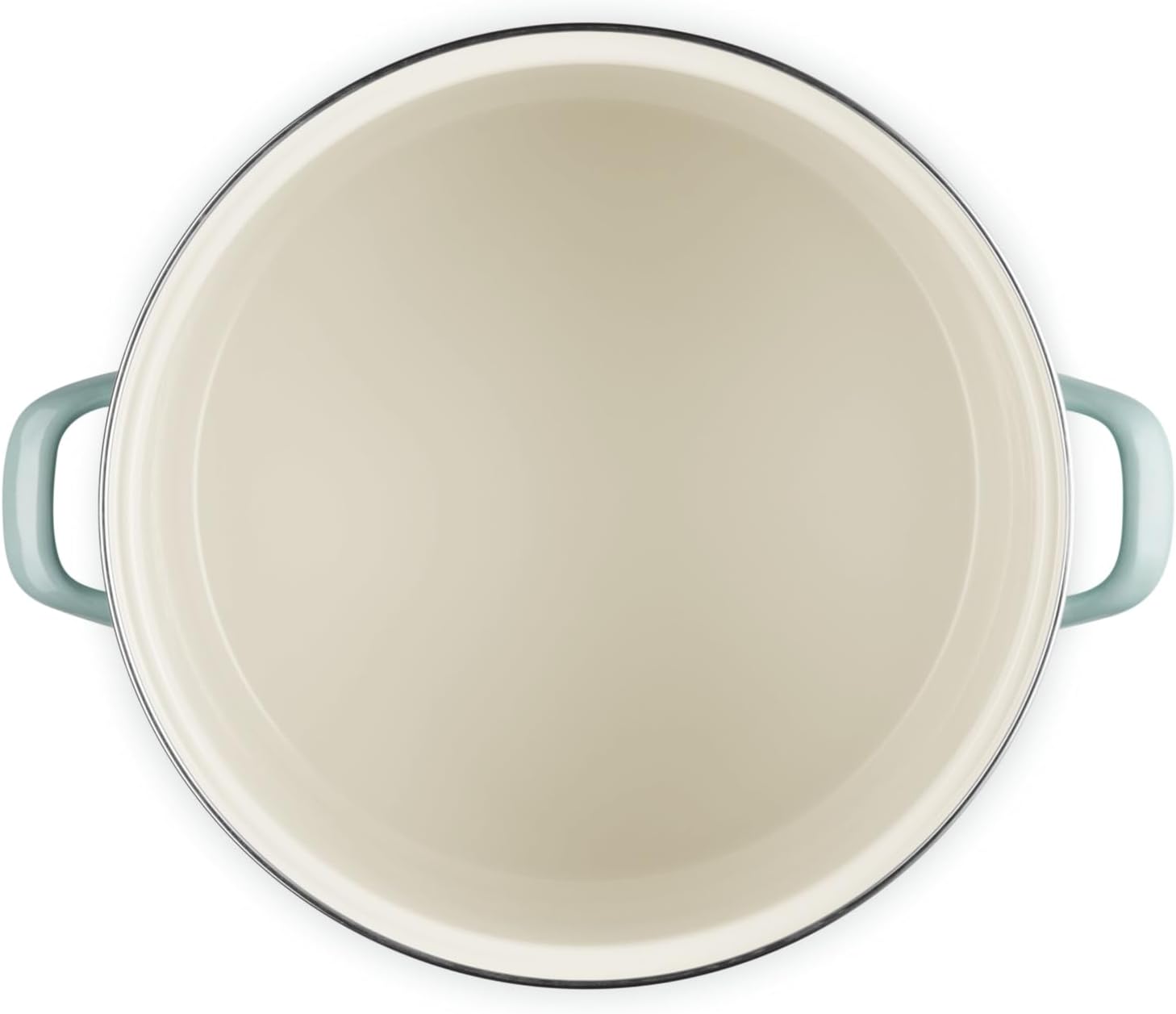 Le Creuset Enamel on Steel Traditional Stockpot, 16 qt., Sea Salt with Stainless Steel Knob