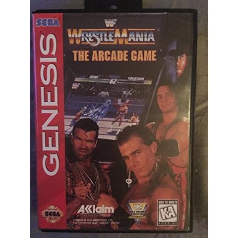 WWF Wrestling Game by Acclaim Cover