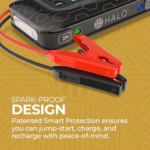 HALO BOLT AIR+ 1750A Jump Starter, AIR Compressor, Power Bank, Silver - image 6
