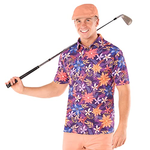 Image of Royal & Awesome Pastel Golf Hats Men, Funny Golf Hats, Mens Newsboy Cap, Flat Cap Style, Bright Pastel Design, One Size
