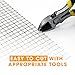 1 PC 11”X14” (28cmX36cm) Wire Mesh 5 Mesh, Sturdy Metal Mesh Sheets for DIY Projects 304 Stainless Steel No Rust Mesh Screen