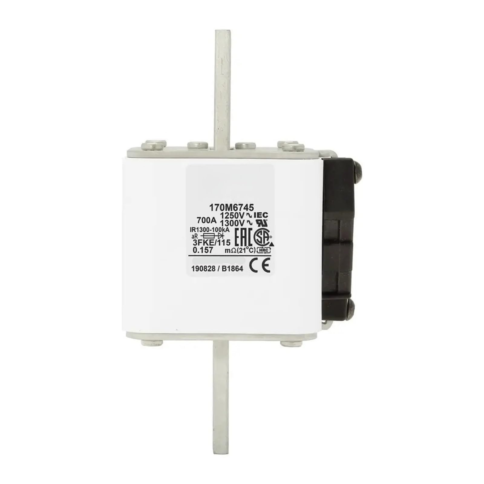 Fusible 170M6751 ultra rapide pour sécuriser les convertisseurs de courant