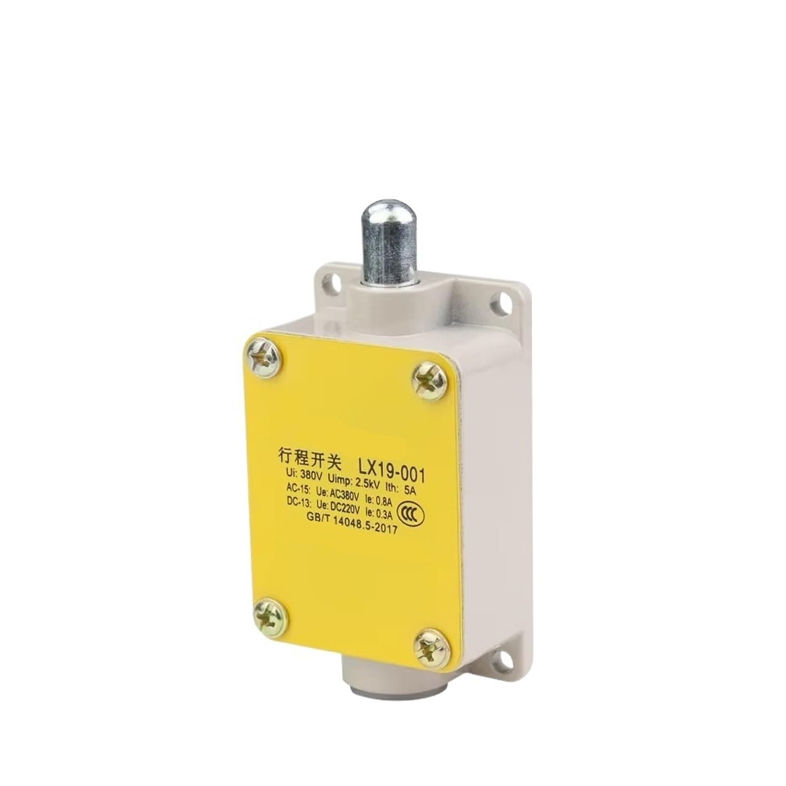 Interrupteur fin course LX19-001 pour stopper les surcourses mécaniques
