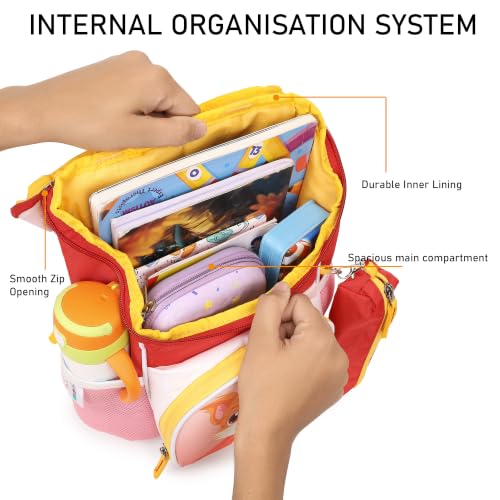 Image of Ligo 14 Inch Kindergarten School Bags for Boys & Girls | Suitable for Nursery to UKG Kids