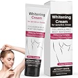 60ml Crema Blanqueadora Corporal, Hidratante de Rápida Absorción
