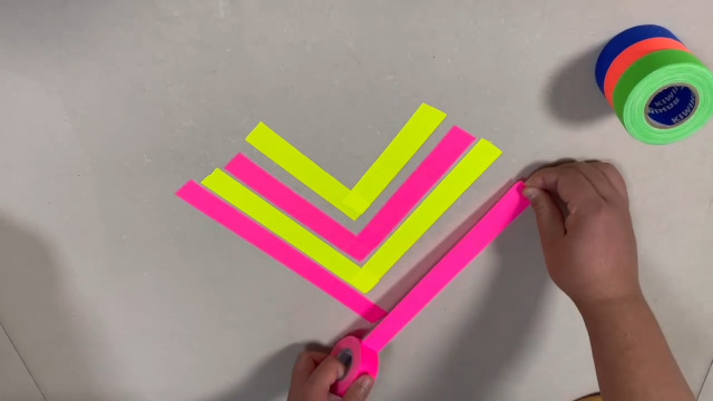 Image of UV Blacklight Reactive Fluorescent Cloth /Neon Gaffer Tape, Super Bright Spike Tape for Glow Party Supplies, 2 /5 in x 36 ft - 6 Colors
