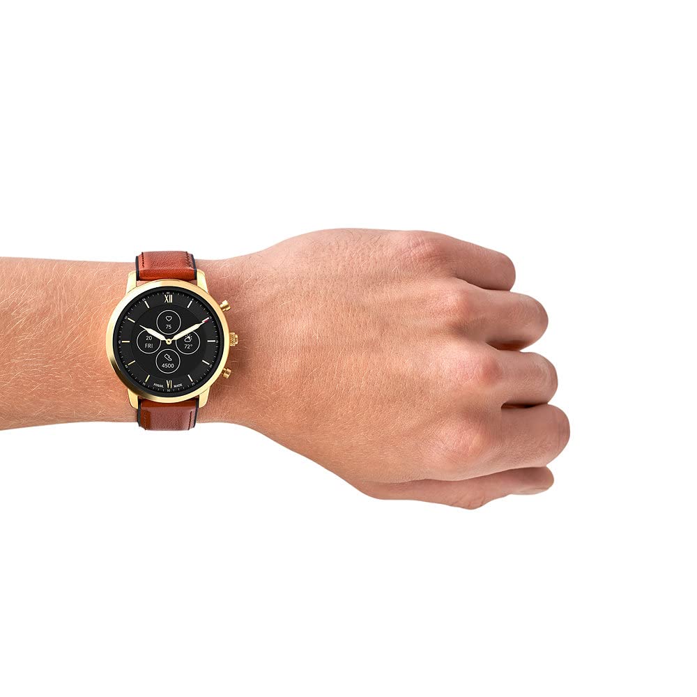 Amazon.com: Fossil Men's Hybrid HR Smartwatch, Neutra with Heart