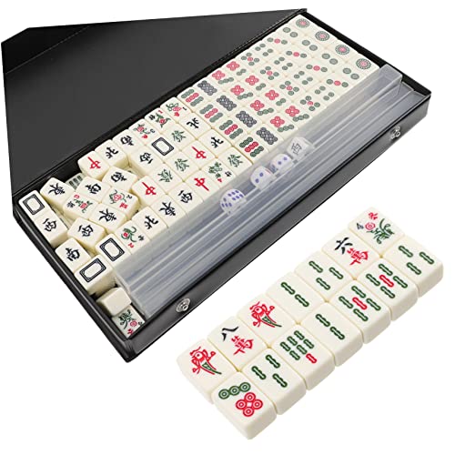 Mini juego Mahjong KICHOUSE compacto para viaje miniatura 1