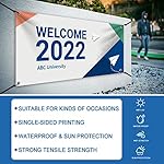 Custom Vinyl Banners and Signs Customize for Outdoor Indoor, Customize Photo Logo Text Banner Decoration Backdrop for Party Birthday Graduation Wedding Event (1'x4') - Image 2