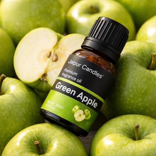 Image of Fragrance Oil | 15 ml | Aroma Oil for Home Fragrance | Best for Aromatherapy | Use in Diffusers, Candles, Air Fresheners (15ML, Green Apple)