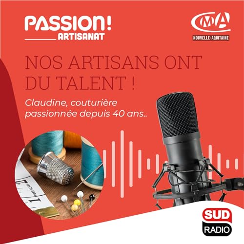 Page de couverture de Claudine, couturière passionnée depuis 40 ans.