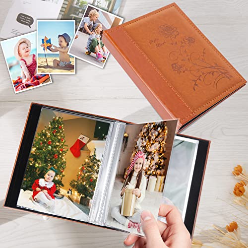 Miaikoe Small Photo Album 6x4 2 Packs, Each Pack Holds 50 Vertical Pictures - Image 3