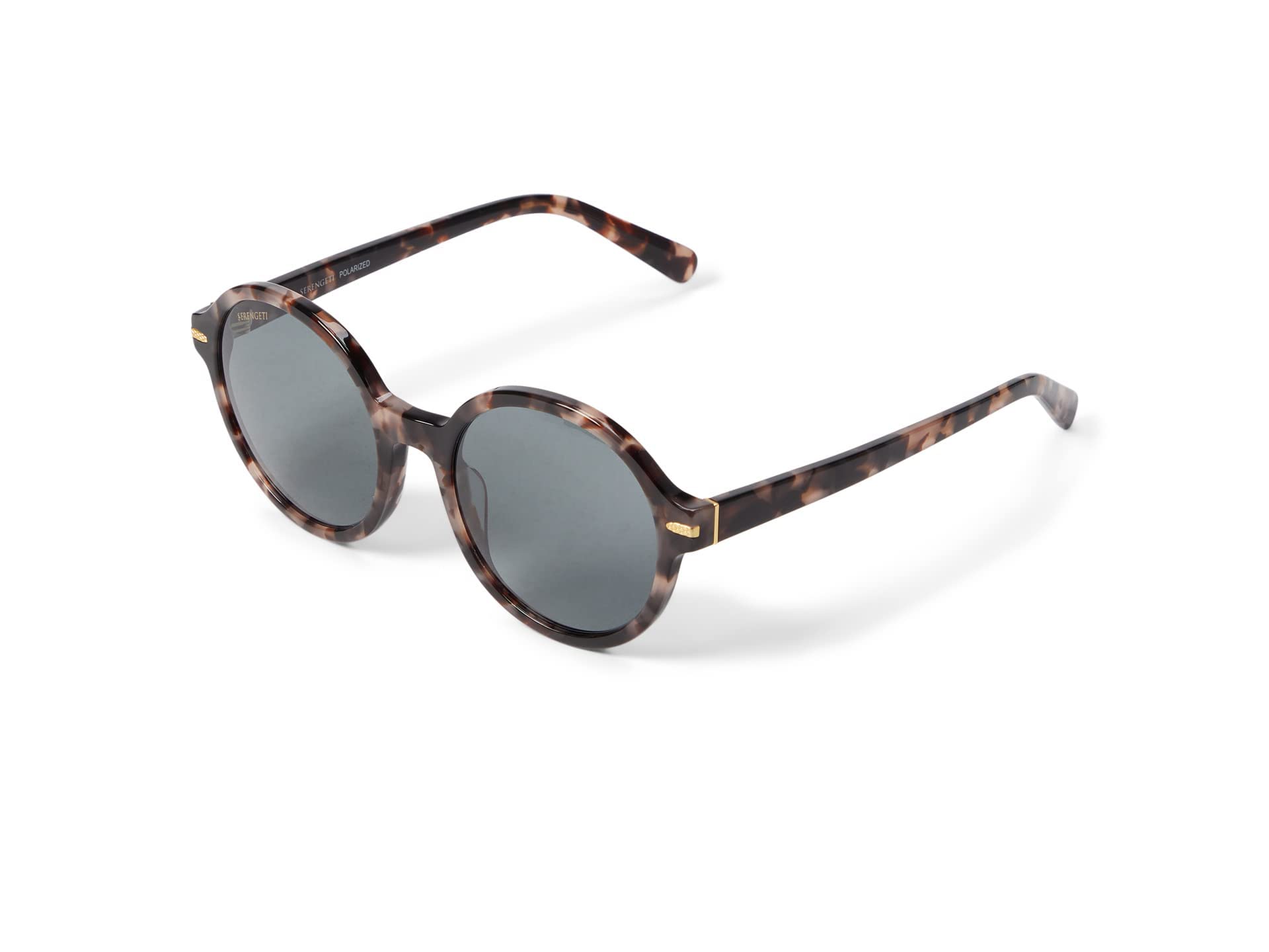 Serengeti Square Joan Shiny Confidential Havana-Mineral Polarized Smoke, Multi, One Size