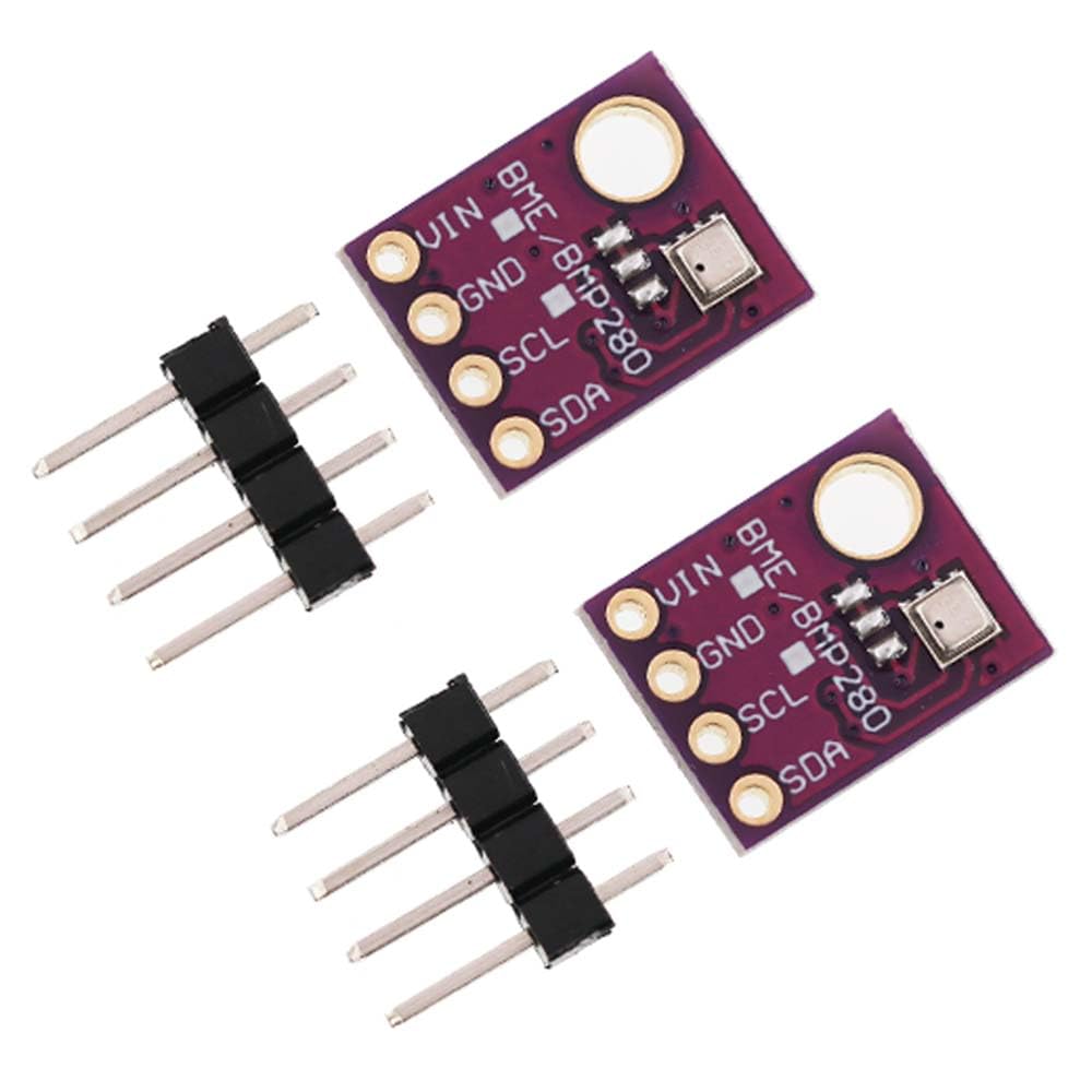 2PCS BME280 5V Atmospheric Pressure Sensor GY-BME280-5 Temperature Humidity Sensor Module