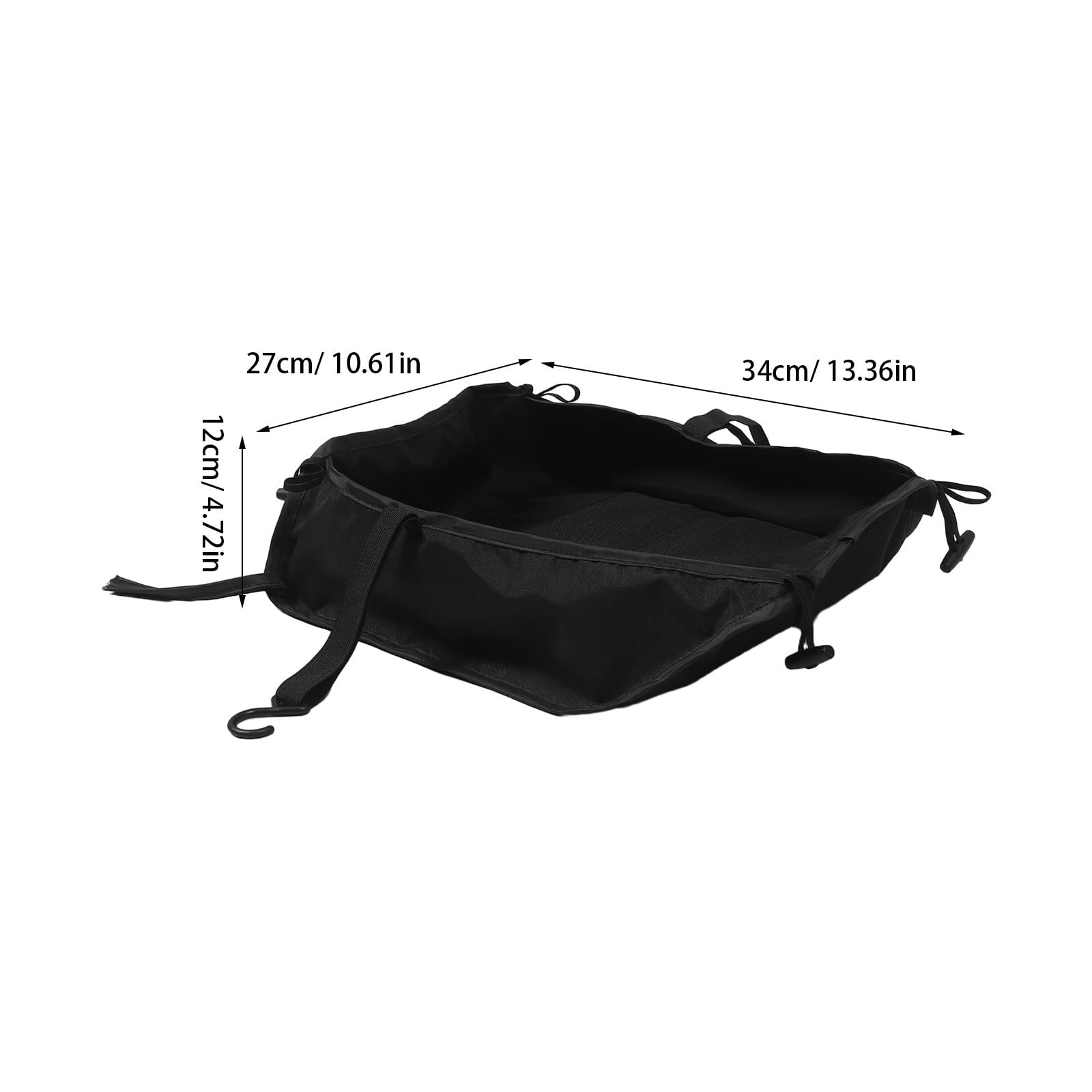 Gatuida Cestello portaoggetti universale per passeggino, accessorio per riporre il passeggino sotto la borsa, organizer facile da installare per accessori da viaggio e da esterno.