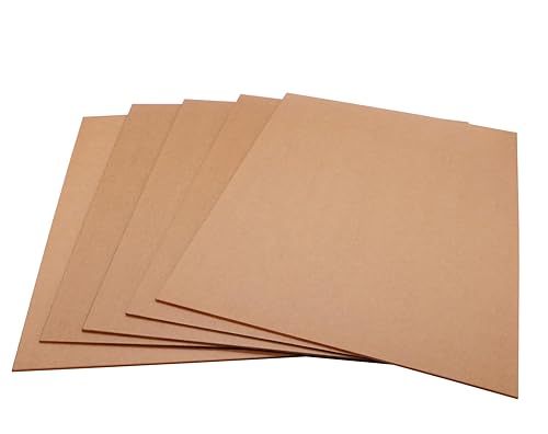 Miniatura 5 de 5 hojas acrílicas transparentes de plexiglás fundido de 12 x 16 x 0.078 pulgadas de grosor (0.079 in) con papel protector para reemplazo de marcos