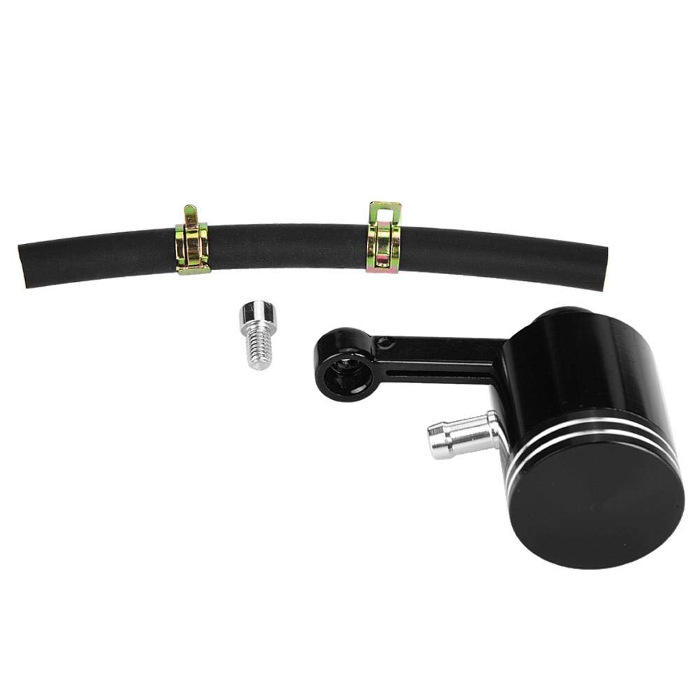 Serbatoio Liquido Freno Frizione, Qiilu Coppa Olio Freno Moto, Cilindro Maestro Frizione Freno Moto Serbatoio Fluido Serbatoio Coppa Olio Per Aprilia Ducati Nero