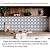12 Pcs (6x6 in) Decorative Tile Stickers,Peel and Stick Wallcovering Self-Adhesive Waterproof Vinyl Tile Stickers for Kitchen Living Room Floor