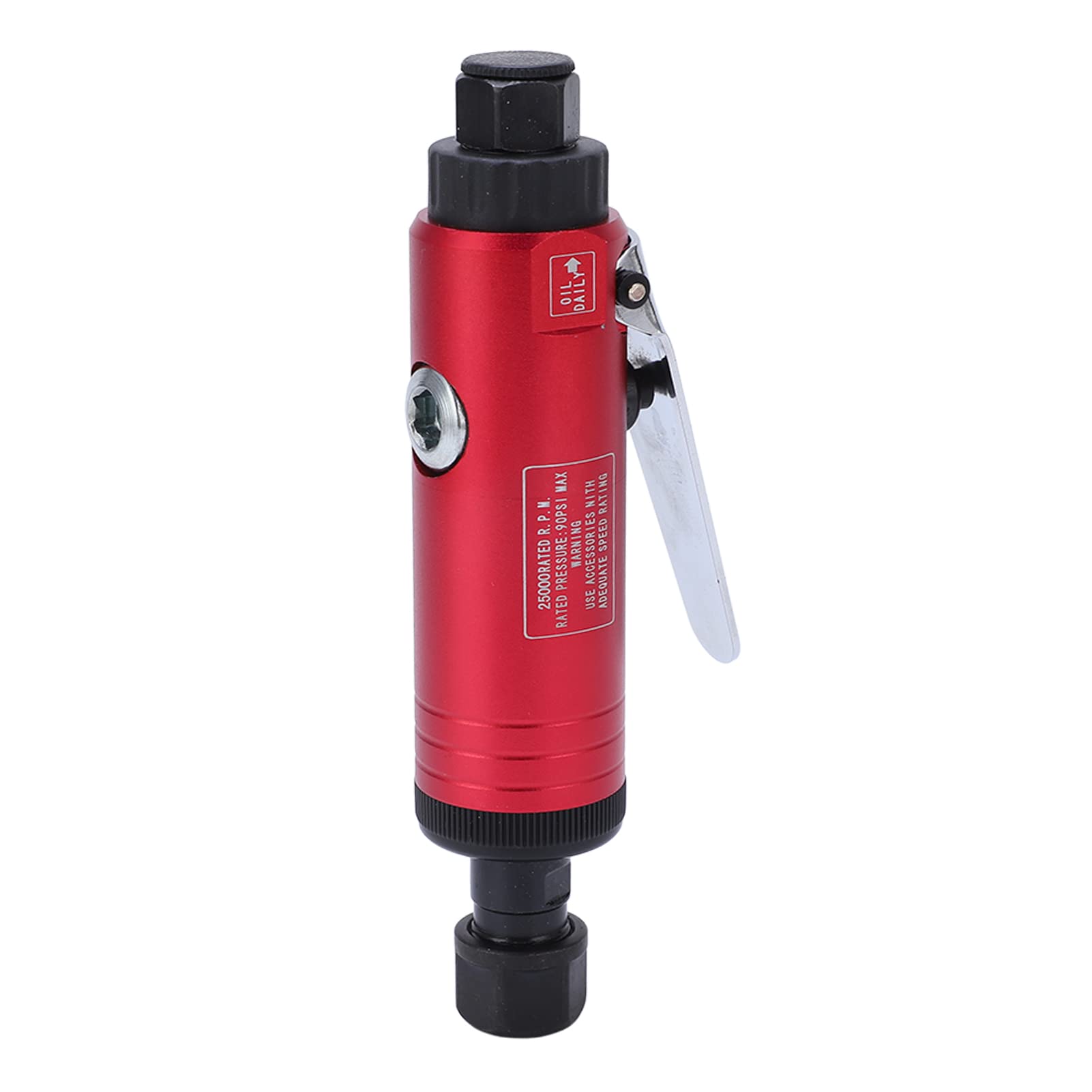 Smerigliatrice pneumatica 25000 giri/min 90PSI Smerigliatrice pneumatica diritta con pinza da 3 mm 6 mm per lucidatura, smerigliatura e lavorazione dei metalli Utensile a velocità (Stile americano)
