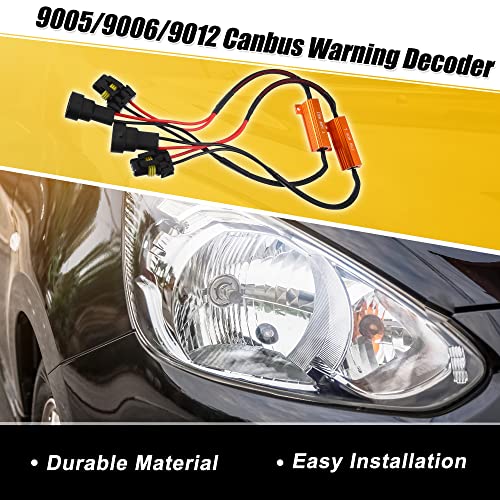 AutoHAUX Decodificador Canbus para Focos LED 9005/9006/9012 Pack 2 miniatura 2