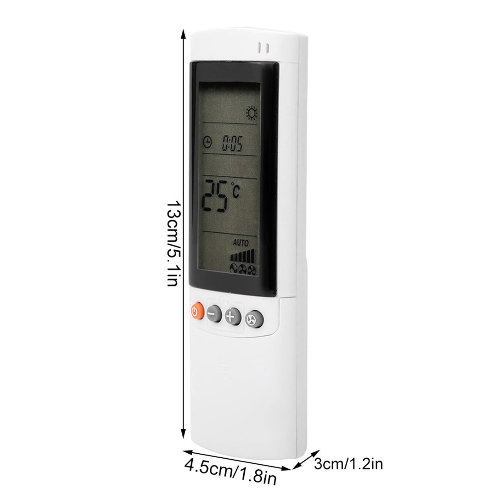 Télécommande de Remplacement pour Climatiseur Airwell Gree A415 RC08B avec Performances Stables, Facile à Utiliser, Aucune Configuration Requise