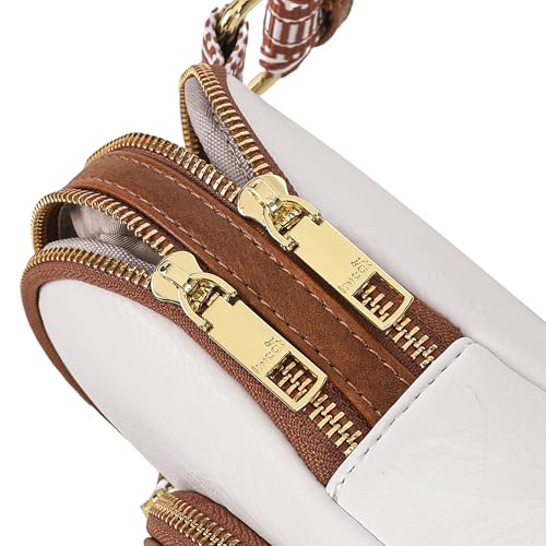 Image of Haytijoe RFID Anti-Theft Sling Bag for Women, Small Crossbody Travel Purse with Locking Zippers, Lightweight Everyday Bag