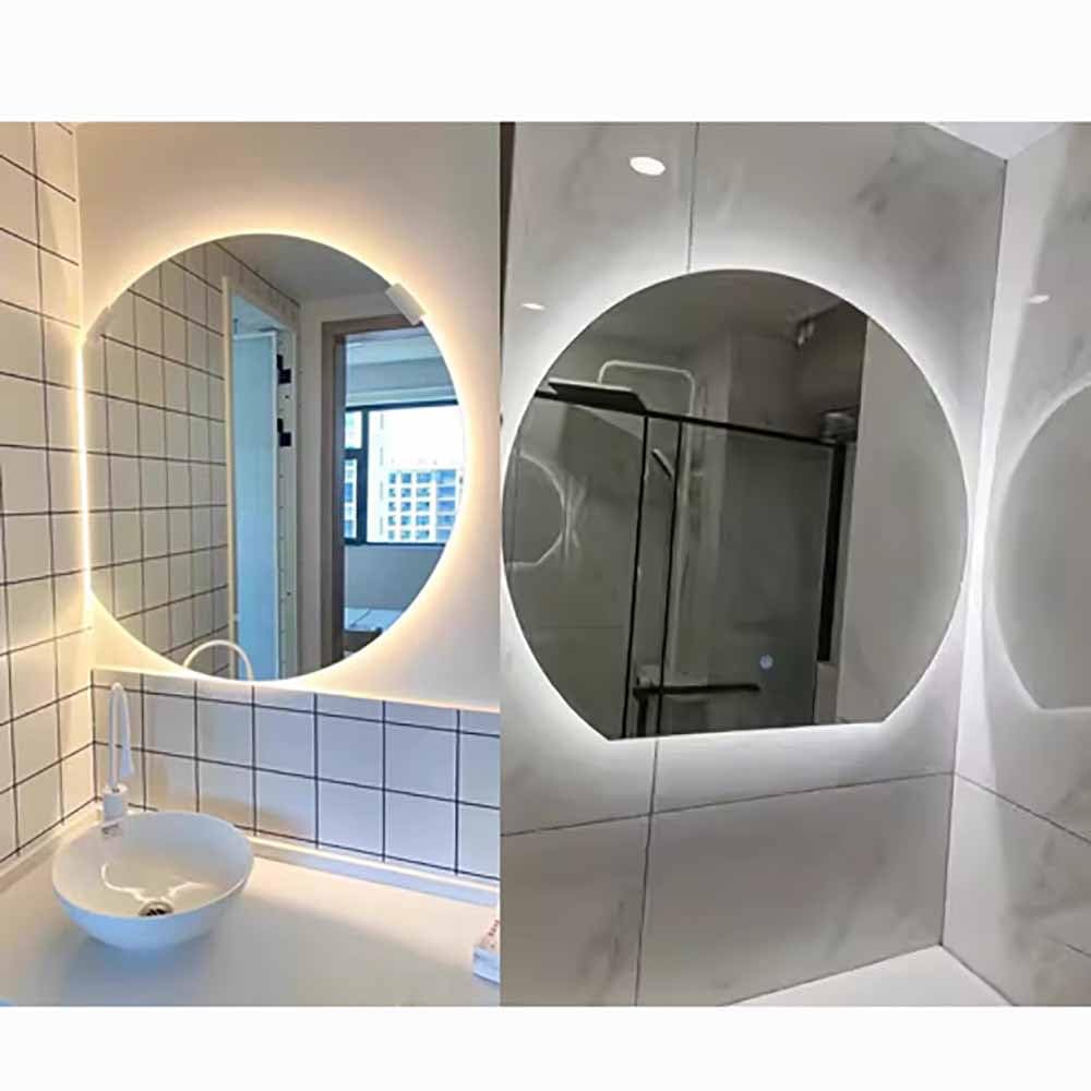 KELA 20625 SAFIA MIROIR COSMÉTIQUE SUR PIED GROSSISSANT 5X MÉTAL CHROMÉ