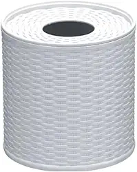 Panamby Porta Papel Higiênico Plástico Resistente Branco