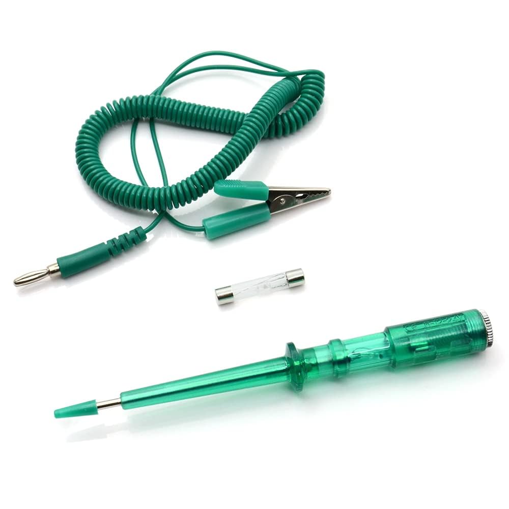 UpToDateTools DC 6V/12V/24V Car Circuit Tester Probe Light System Test Probe Lamp Auto Light Lamp Voltage Test Pen, Battery_powered 4