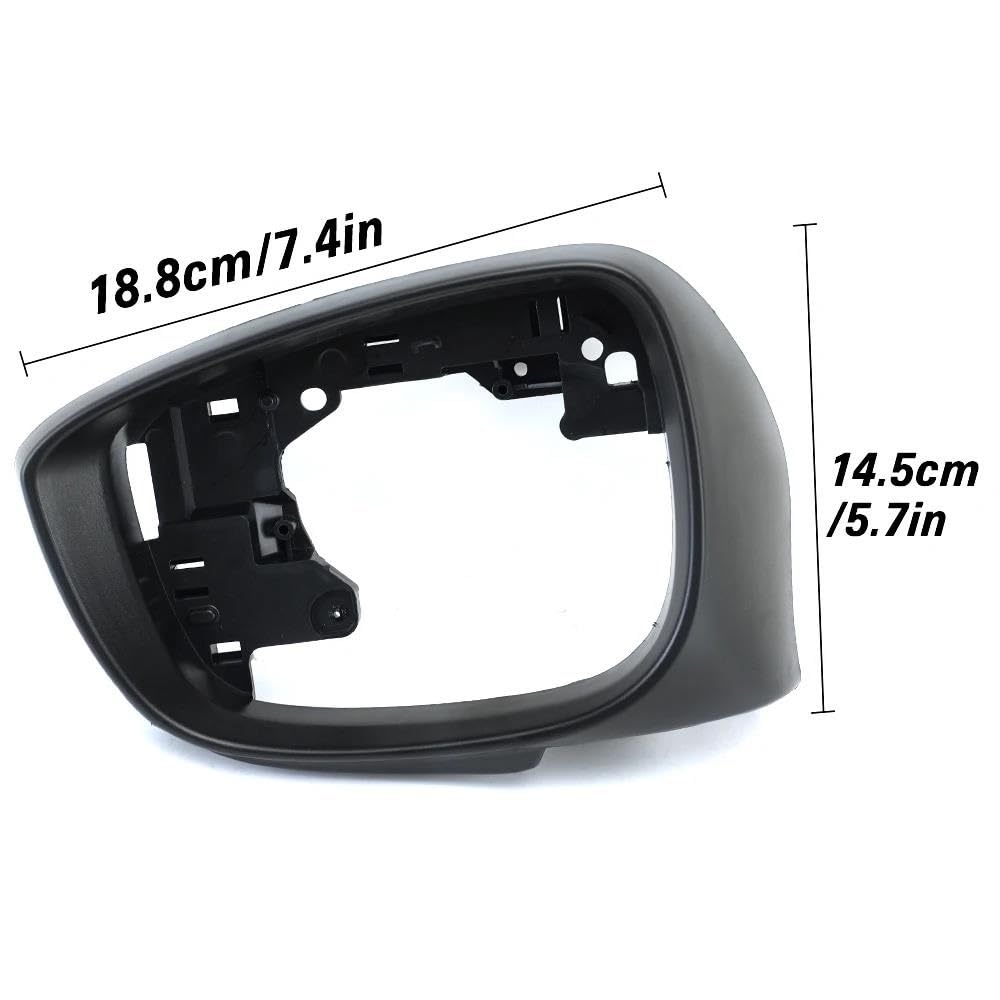 Per Mazda CX-5 2015-2016 CX-3 CX-4 2016-2019 Cornice Rivestimento Specchietto Retrovisore Laterale Coperture Specchietti Retrovisori Sinistra E Destra Copertura per specchietto retrovisore aut