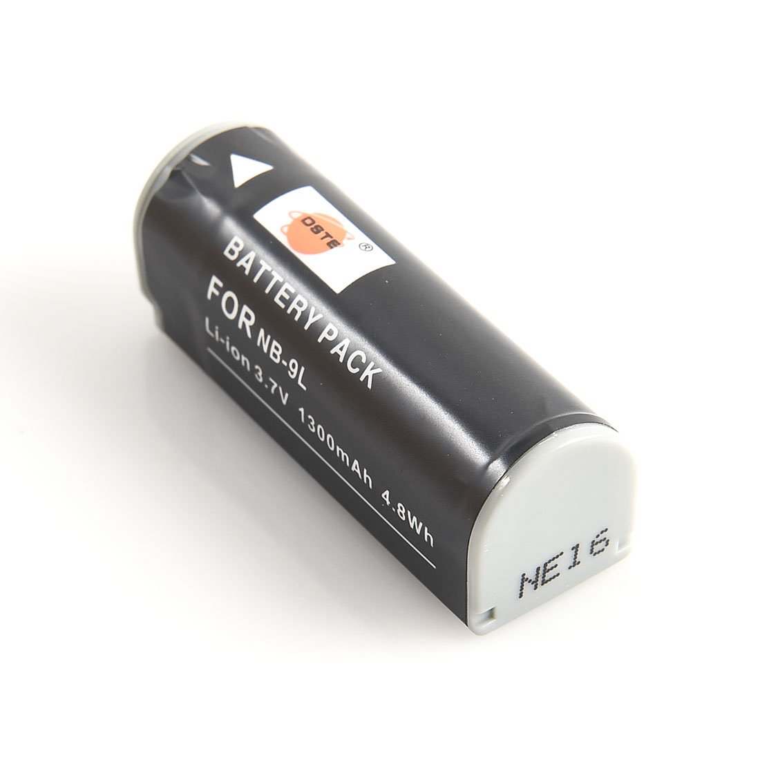 DSTE NB-9L NB-9LH NB9L NB9LH Batteria (2 pezzi) e caricatore compatibili con Canon PowerShot N, ELPH 510 HS, ELPH 520 HS, ELPH 530 HS, SD4500 is
