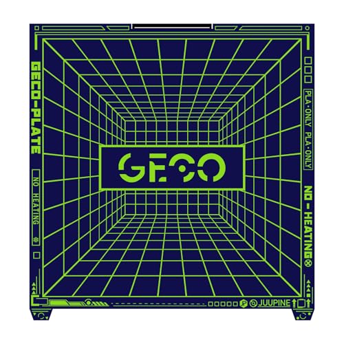 Upgraded K2 Plus Build Plate Geco Plate 370x370mm PLA Cold Printing Super Sticky No Heating Energy Saving Room Temperatu