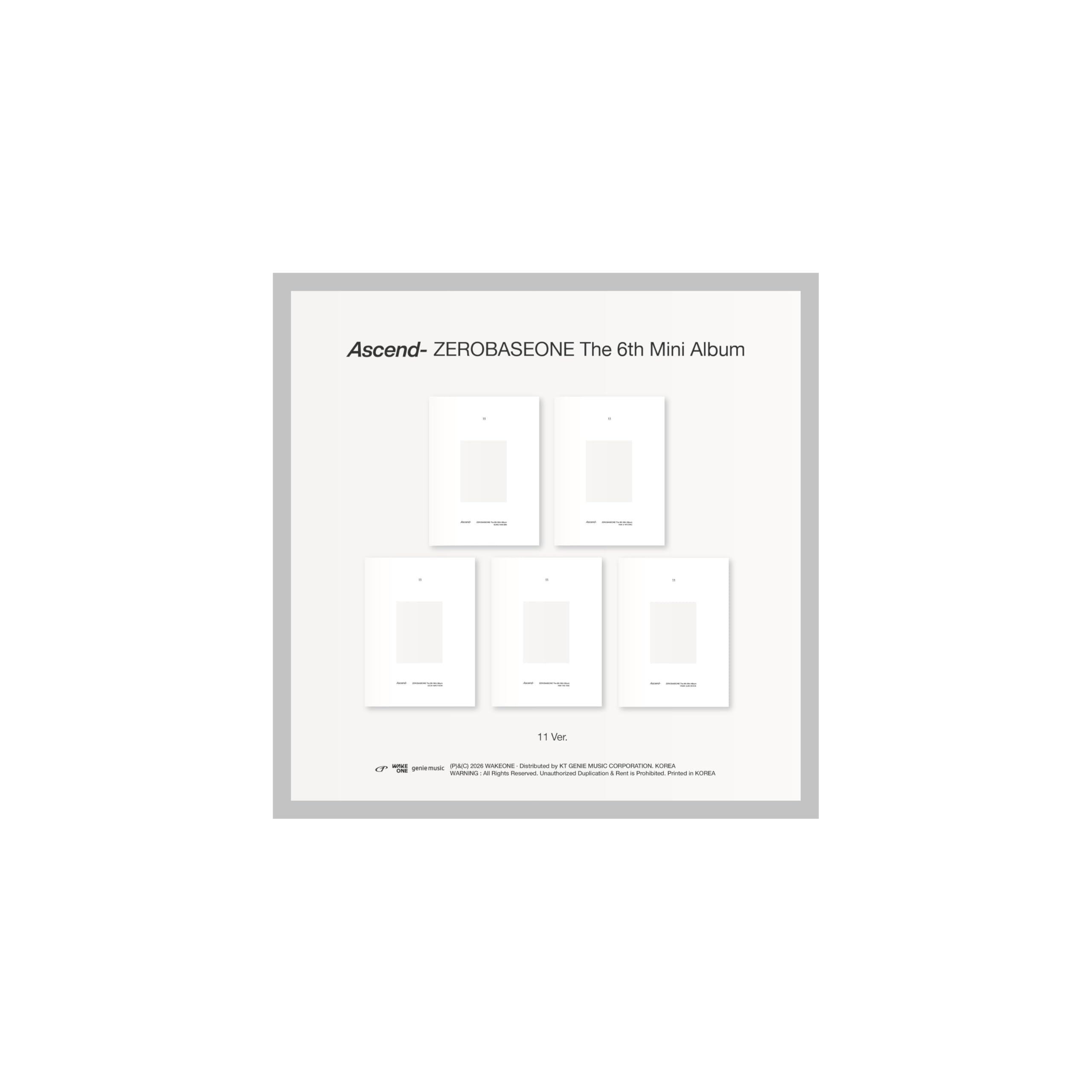 Amazon.co.jp: (11ランダムバージョン)ZEROBASEONE ZB1 Ascend