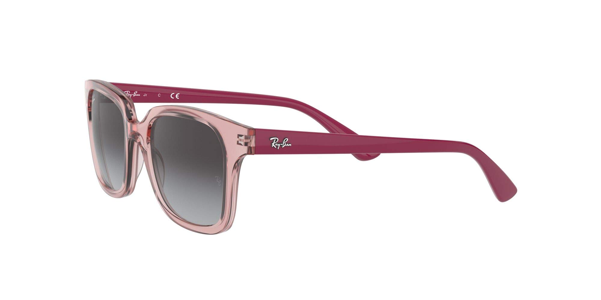 Ray-Ban RJ 9071S Dzieci uniseks Okulary przeciwsłoneczne PINK/DARK GREY SHADED 48/18/130