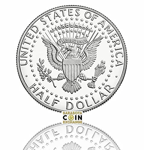 Miniatura 2 de 2021 S Kennedy Half Dollar Proof Roll of 20 Ultra Cameo Proof Coins Very Good