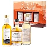 Select Drams A Taste of the Islands Whisky Tasting Set – 3 x 5cl Single Malt Scotch Miniatures | Includes Arran, Tobermory 12 & Ileach | Scotch Whisky Gift Set for Him | Malt Whisky Tasting Set